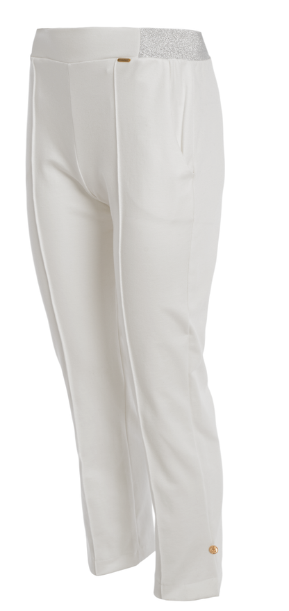 White Navy Style Trousers