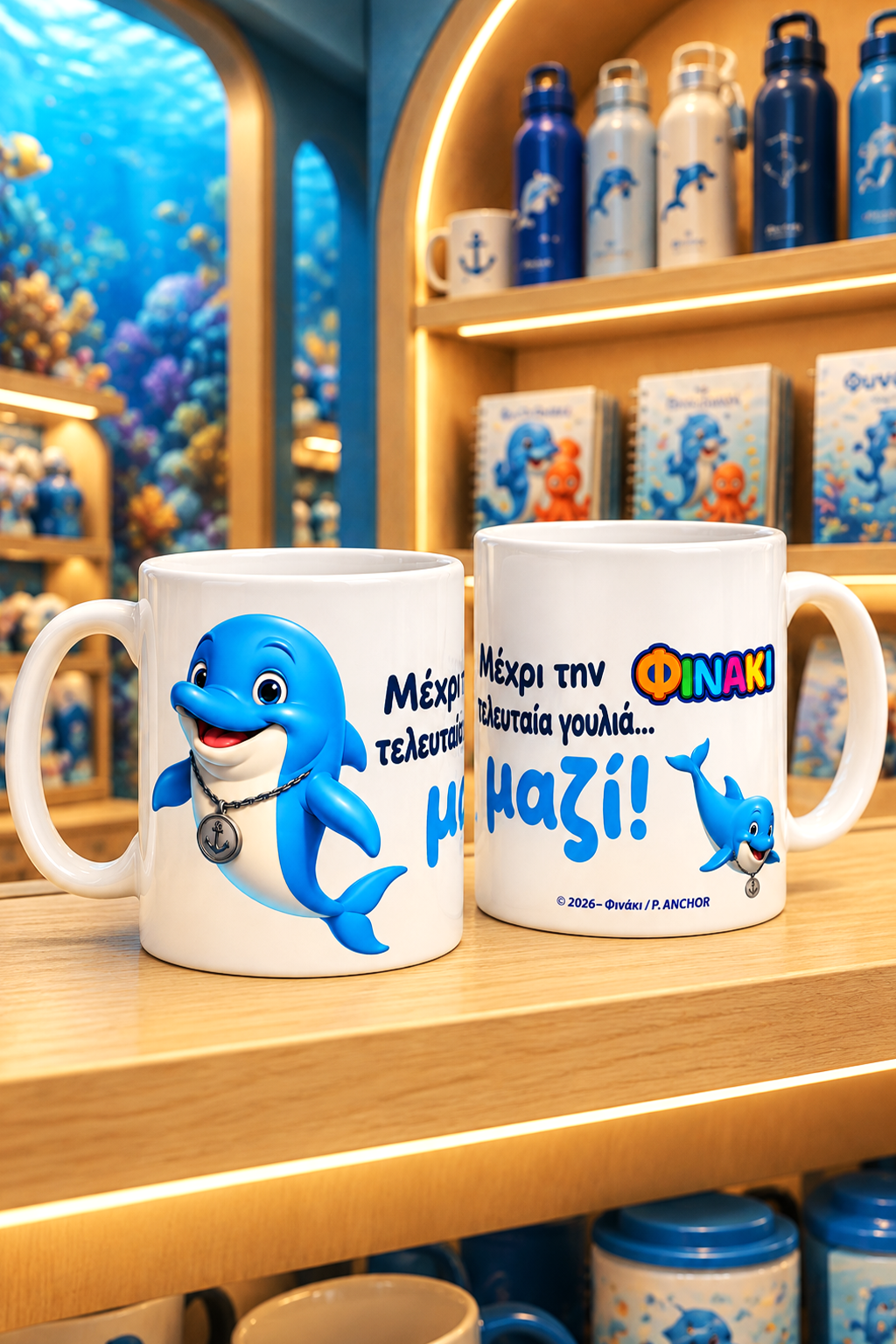 Finaki Together Until the Last Sip – White Mug