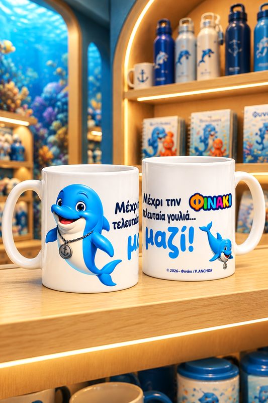 Finaki Together Until the Last Sip – White Mug
